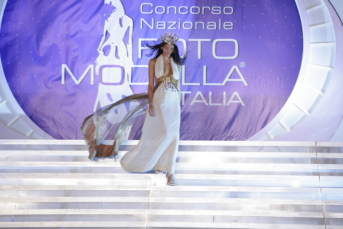 La vincitrice del concorso Fotomodella d'Italia
